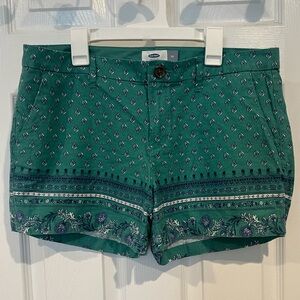 Old Navy Linen Blend Shorts Sz 10